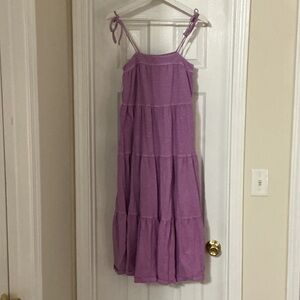 American Eagle Outfitters Lavender Casual Dress